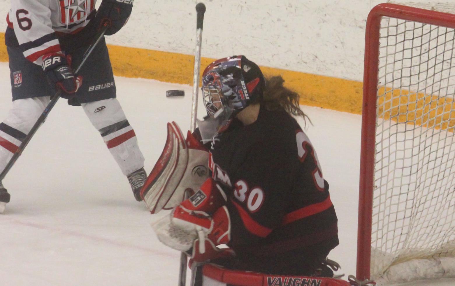 Chi-Hi/Menomonie girls hockey vs Fox Cities at Eau Claire tournament 12-27-17